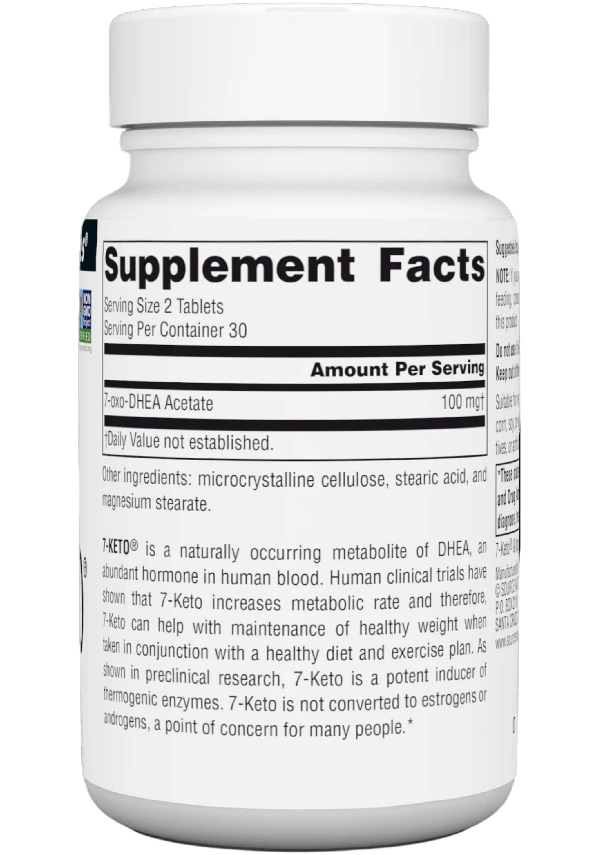 Source Naturals 7-Keto® DHEA Metabolite 50 mg