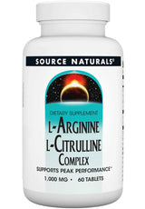Source Naturals L-Arginine L-Citrulline Complex