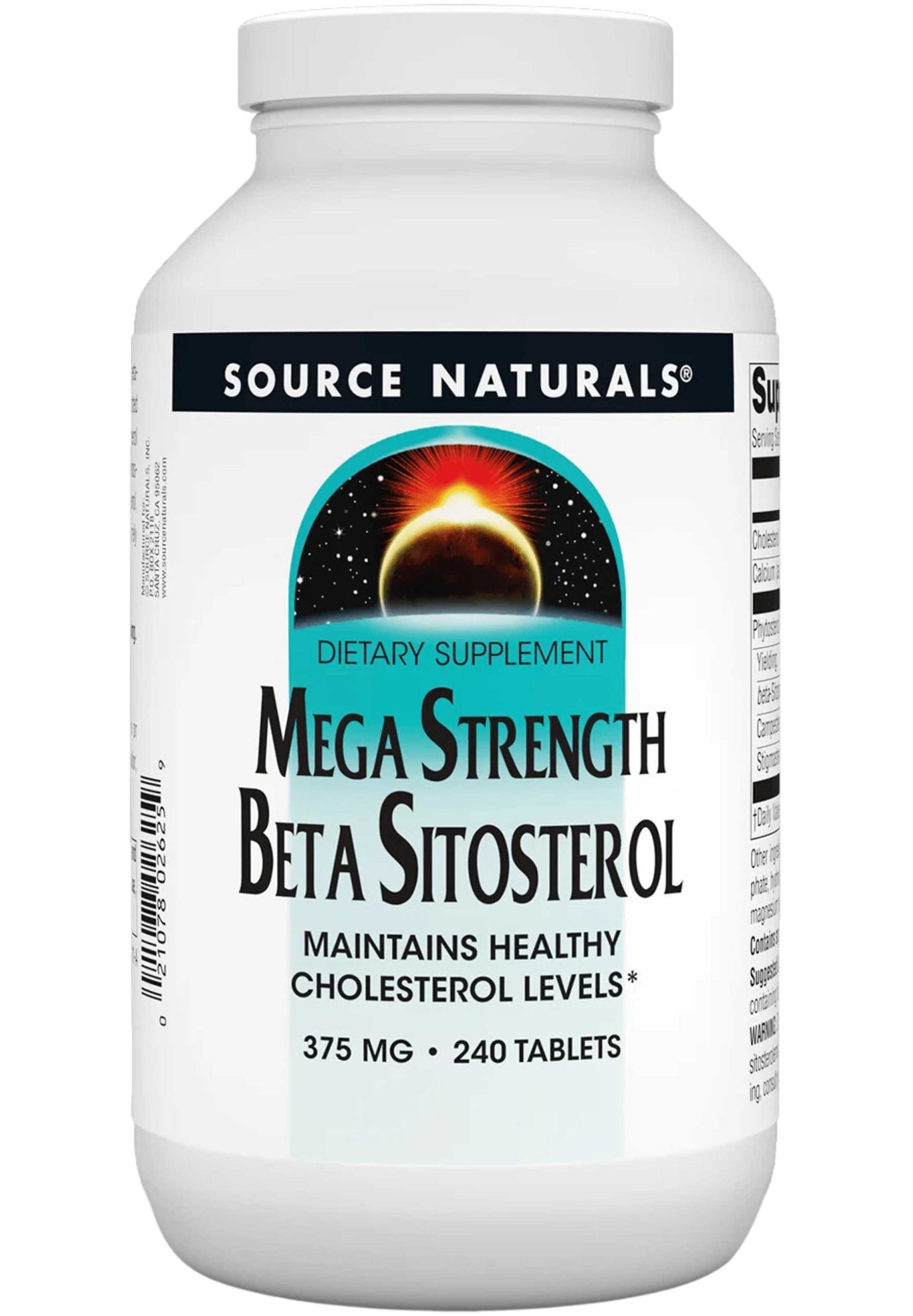 Source Naturals Mega Strength Beta Sitosterol