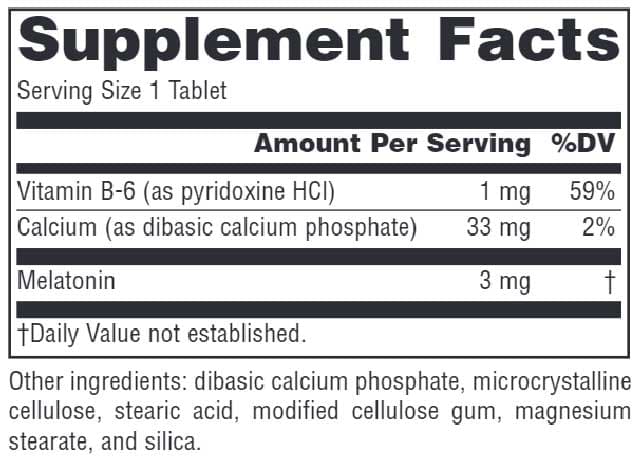 Source Naturals Melatonin 3 mg