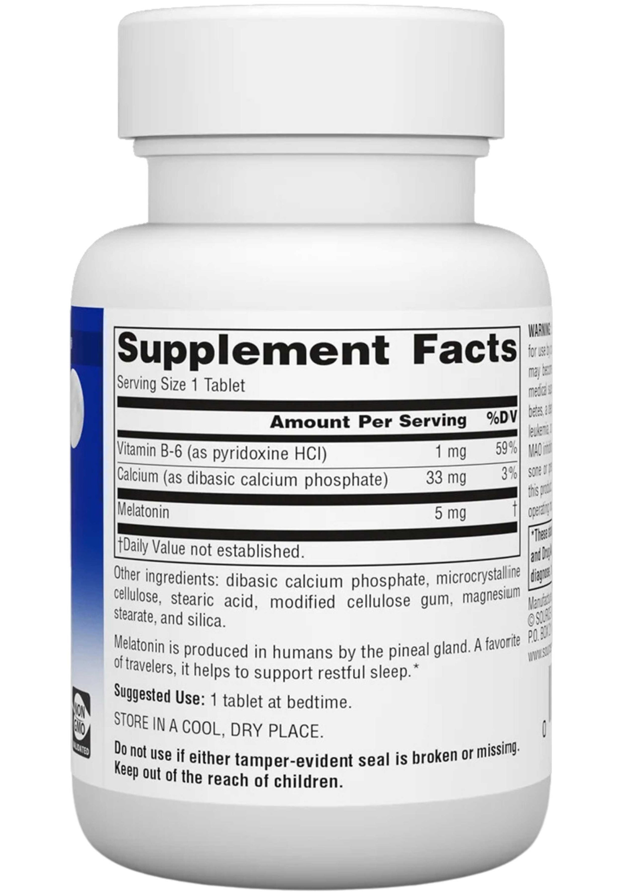 Source Naturals Melatonin 5 mg