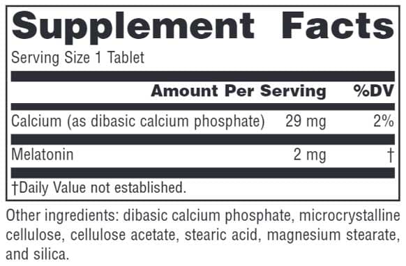 Source Naturals Melatonin Timed-Release 2 mg