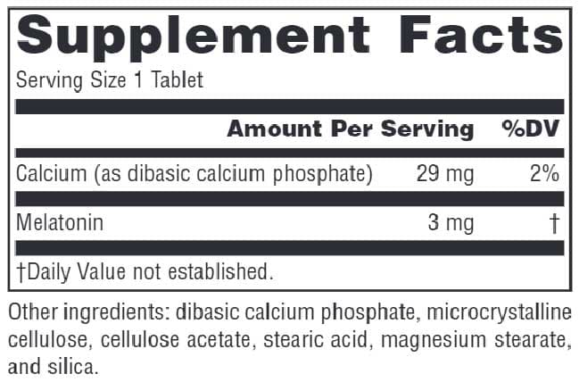 Source Naturals Melatonin Timed-Release 3mg