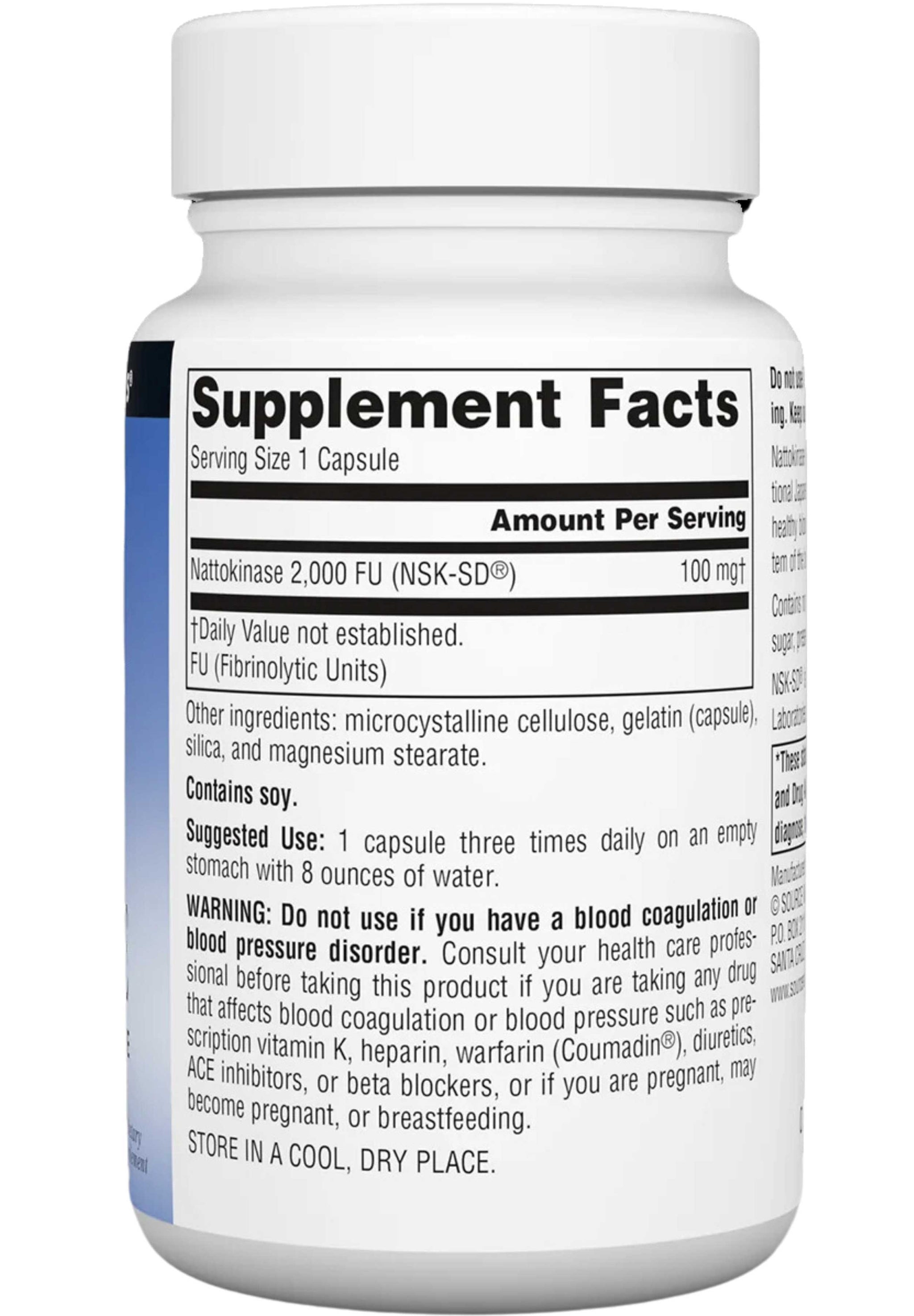 Source Naturals Nattokinase 100 mg