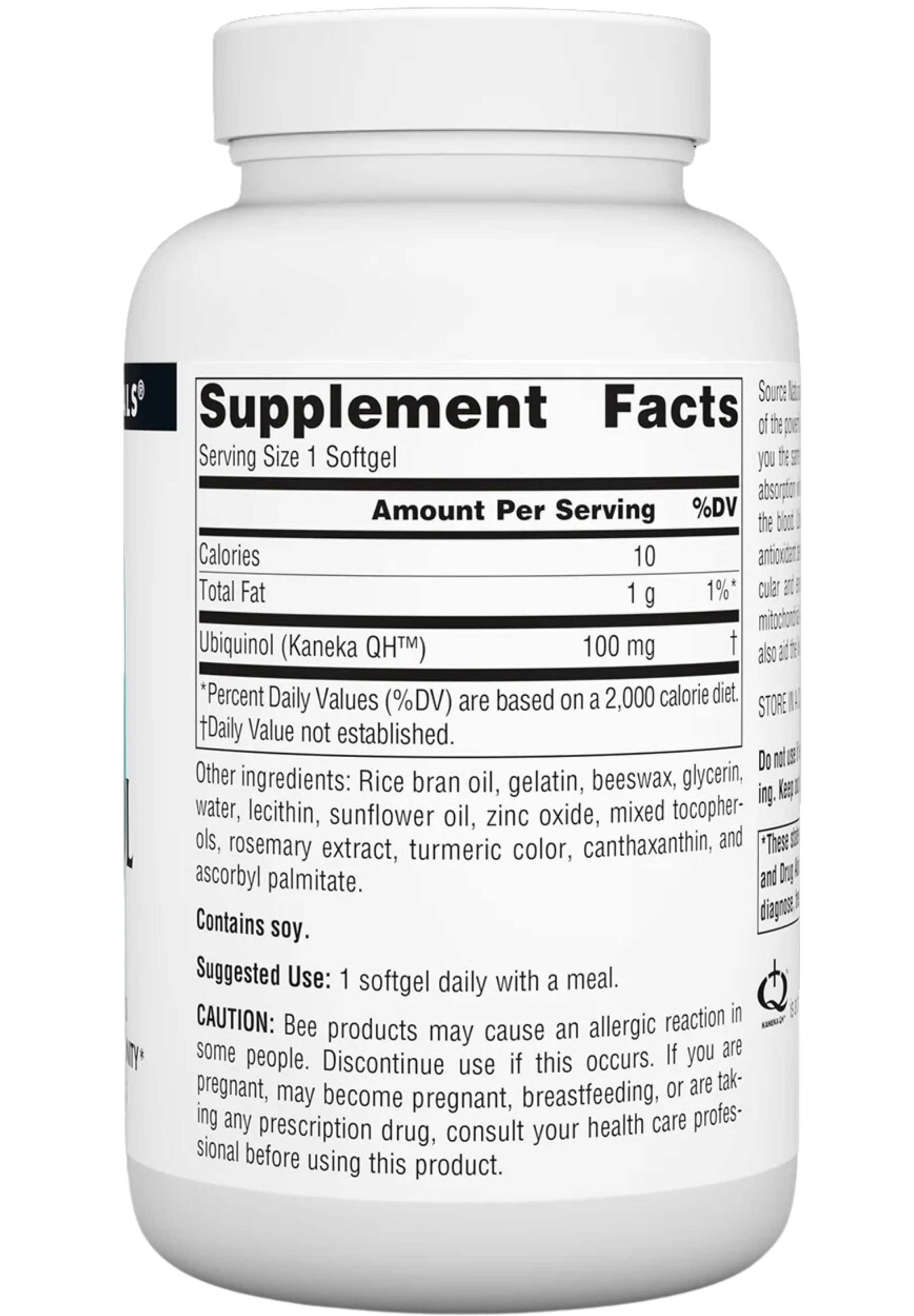 Source Naturals Ubiquinol CoQH 100 mg