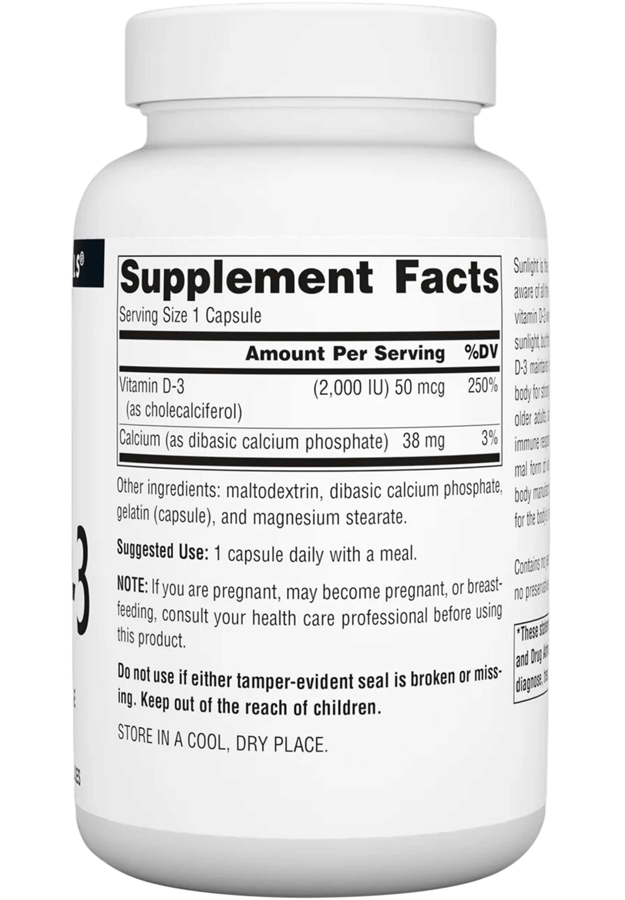 Source Naturals Vitamin D-3 2000 IU