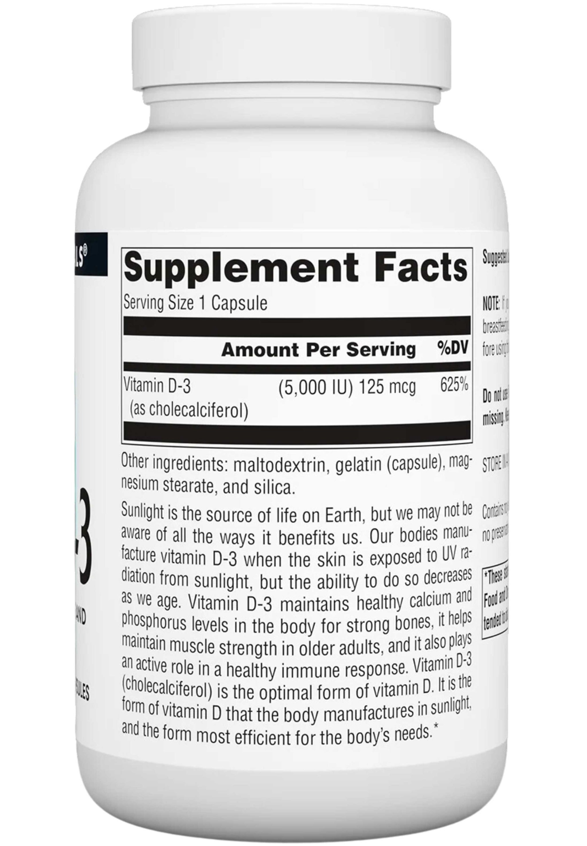 Source Naturals Vitamin D-3 5000 IU