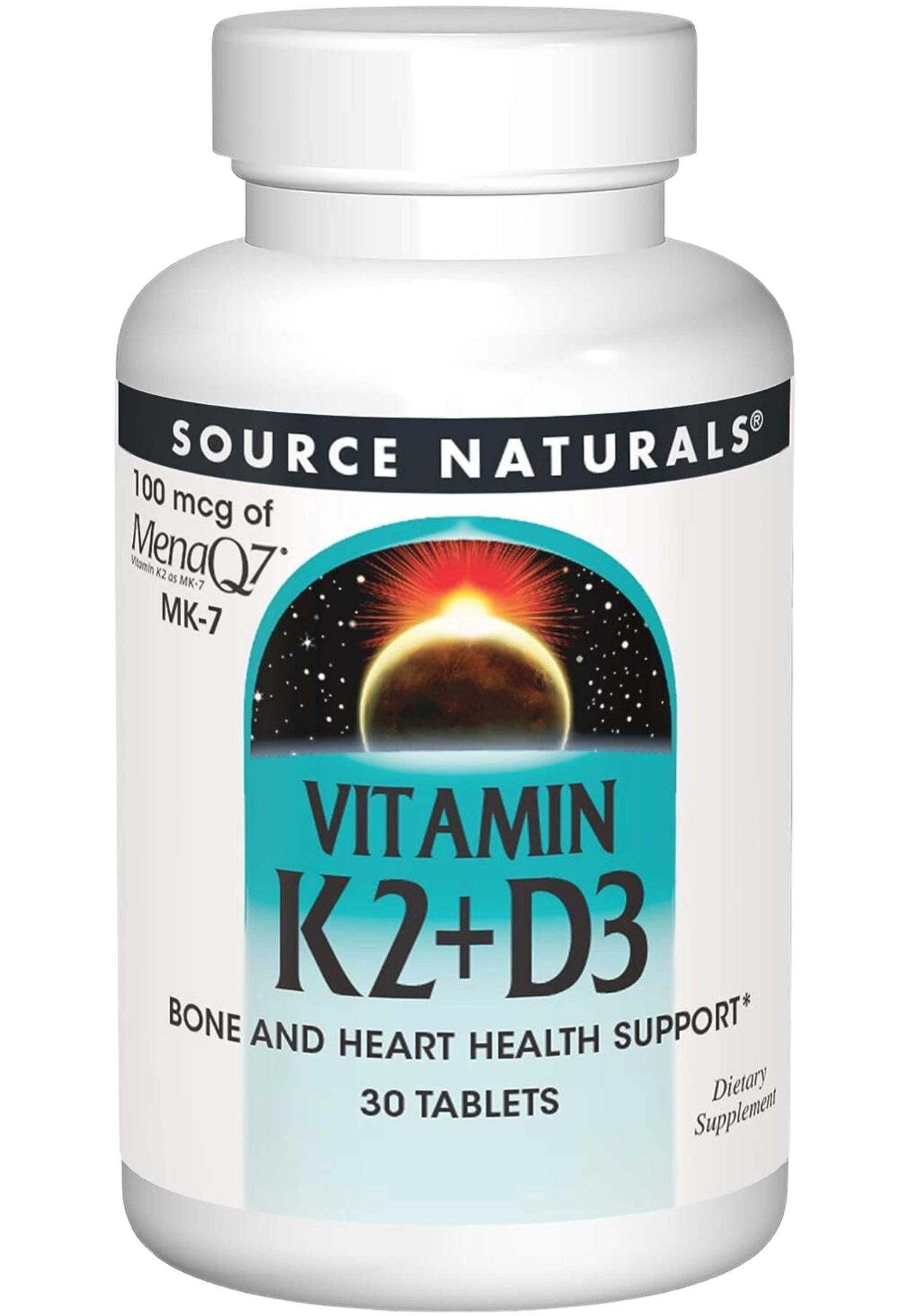 Source Naturals Vitamin K2 w/D3 100 mcg