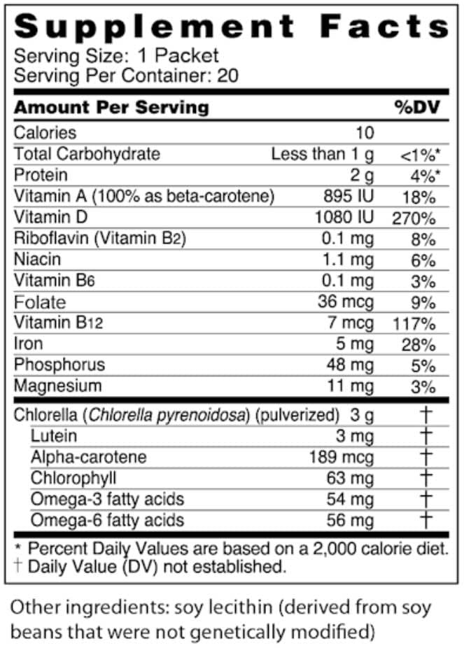 Sun Chlorella USA Granule