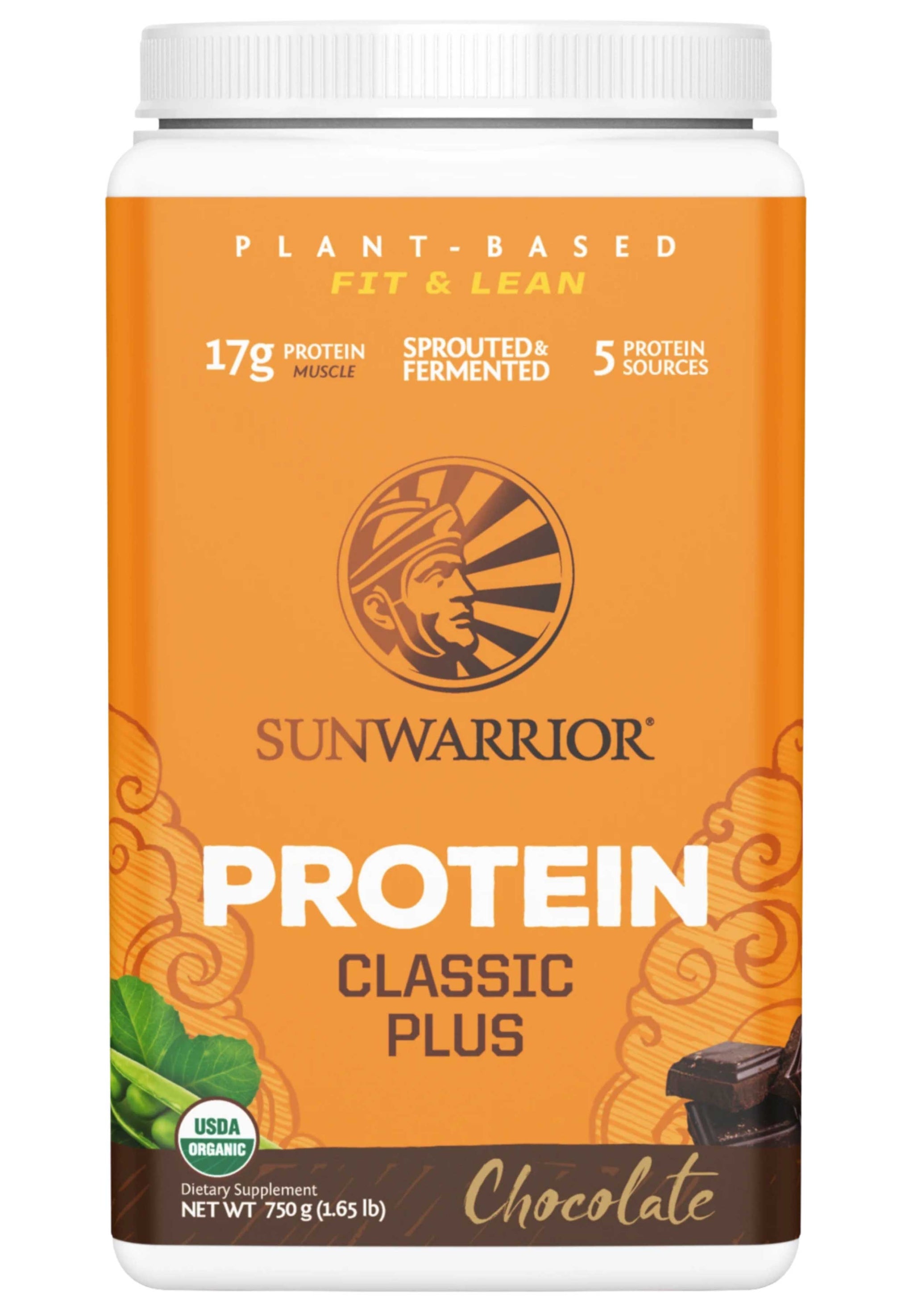 Sunwarrior Protein Classic Plus 750g (30 servings)