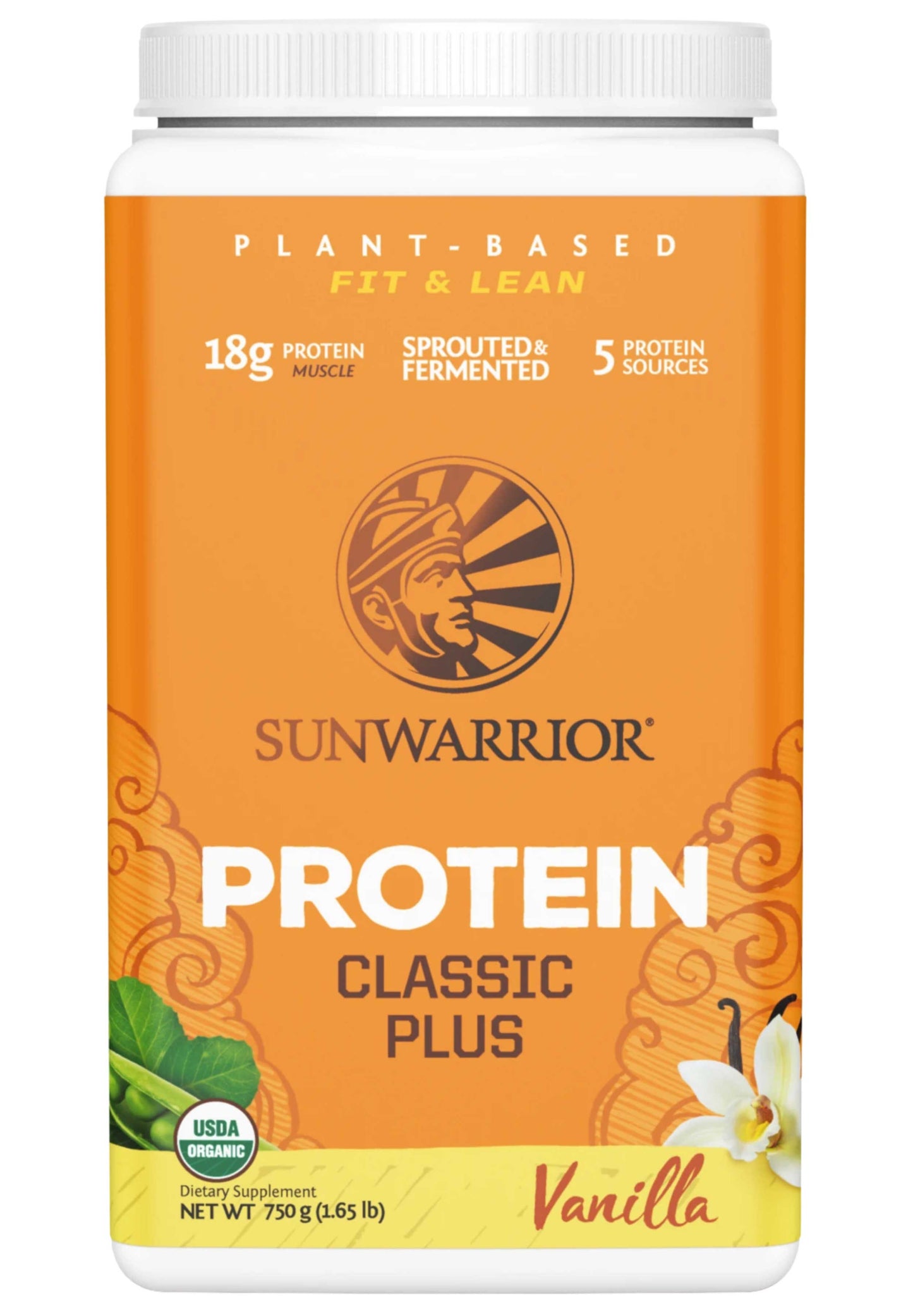 Sunwarrior Protein Classic Plus 750g (30 servings)
