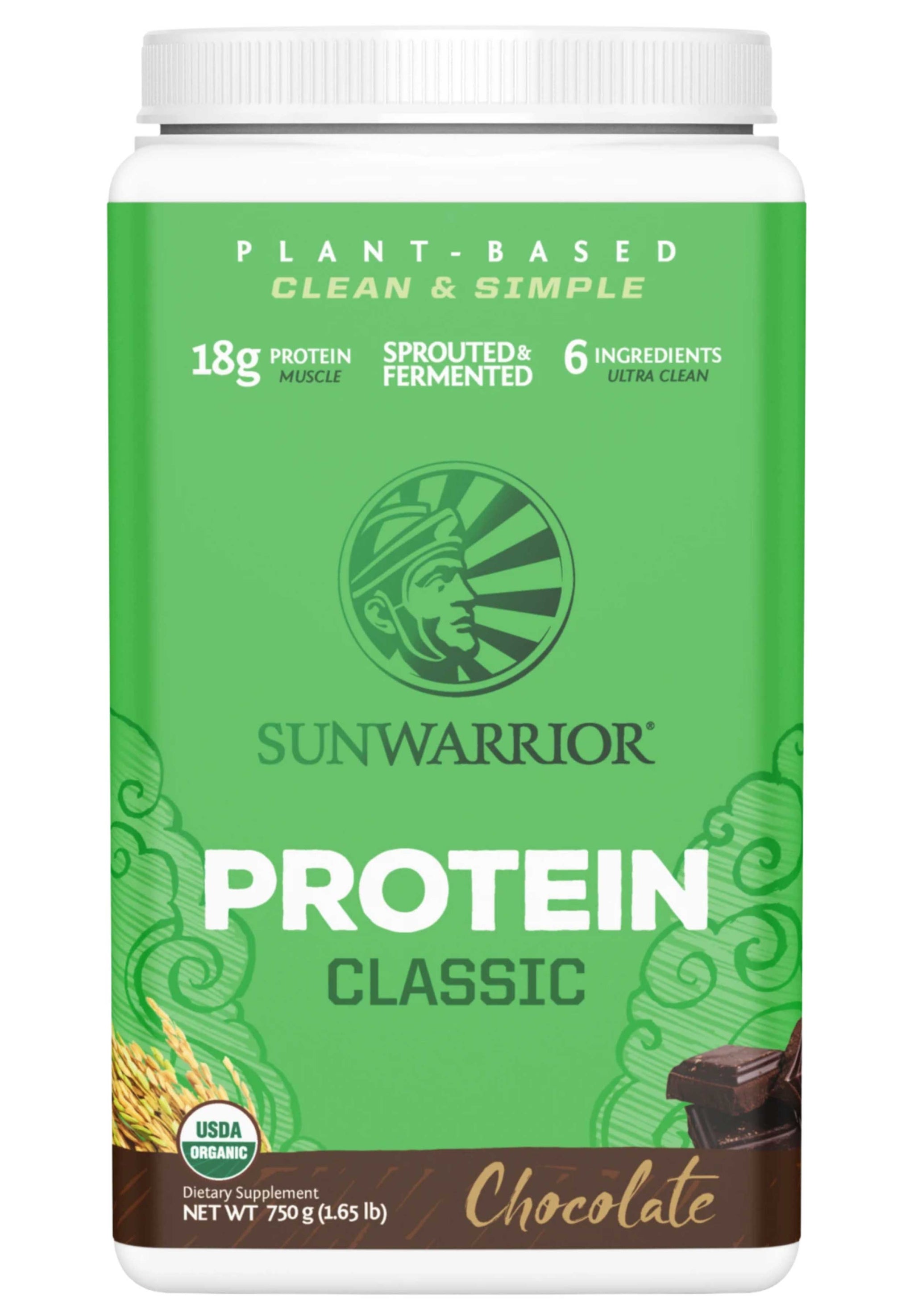 Sunwarrior Classic Protein 750g (30 servings)