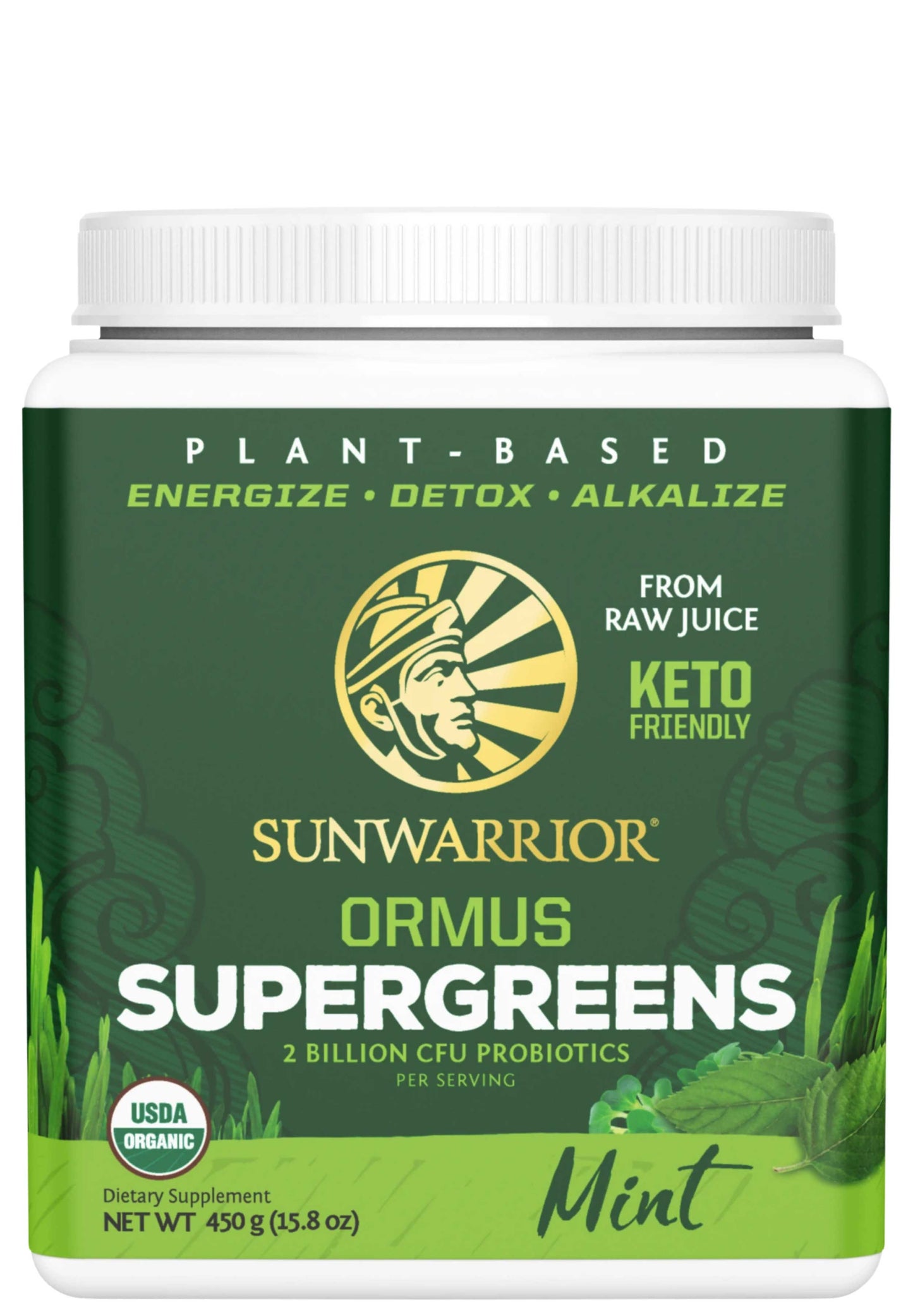 Sunwarrior Ormus Super Greens Mint