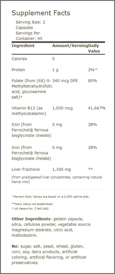 Terry Naturally Liver Fractions
