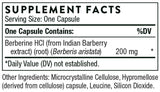 Thorne Research Berberine 200mg (Formerly Berbercap)