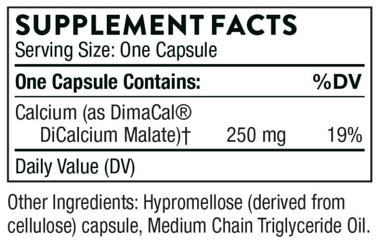 Thorne Research Calcium (Formerly DiCalcium Malate)