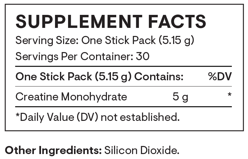Thorne Research Creatine - Travel Packs