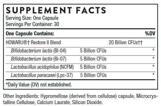 Thorne Research FloraSport 20B