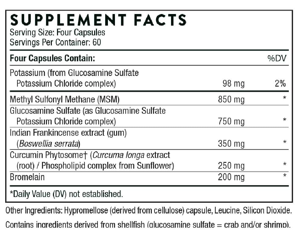 Thorne Research Joint Support Nutrients (Formerly AR-Encap)