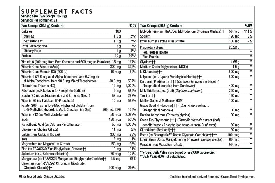 Thorne Research MediClear Plus