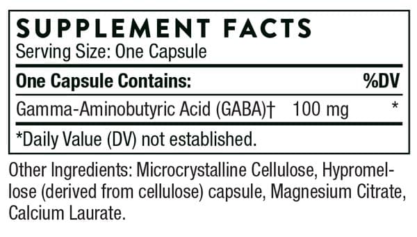 Thorne Research PharmaGABA