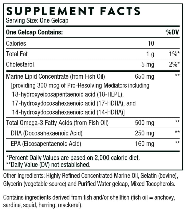 Thorne Research Pro-Resolving Mediators