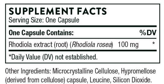 Thorne Research Rhodiola