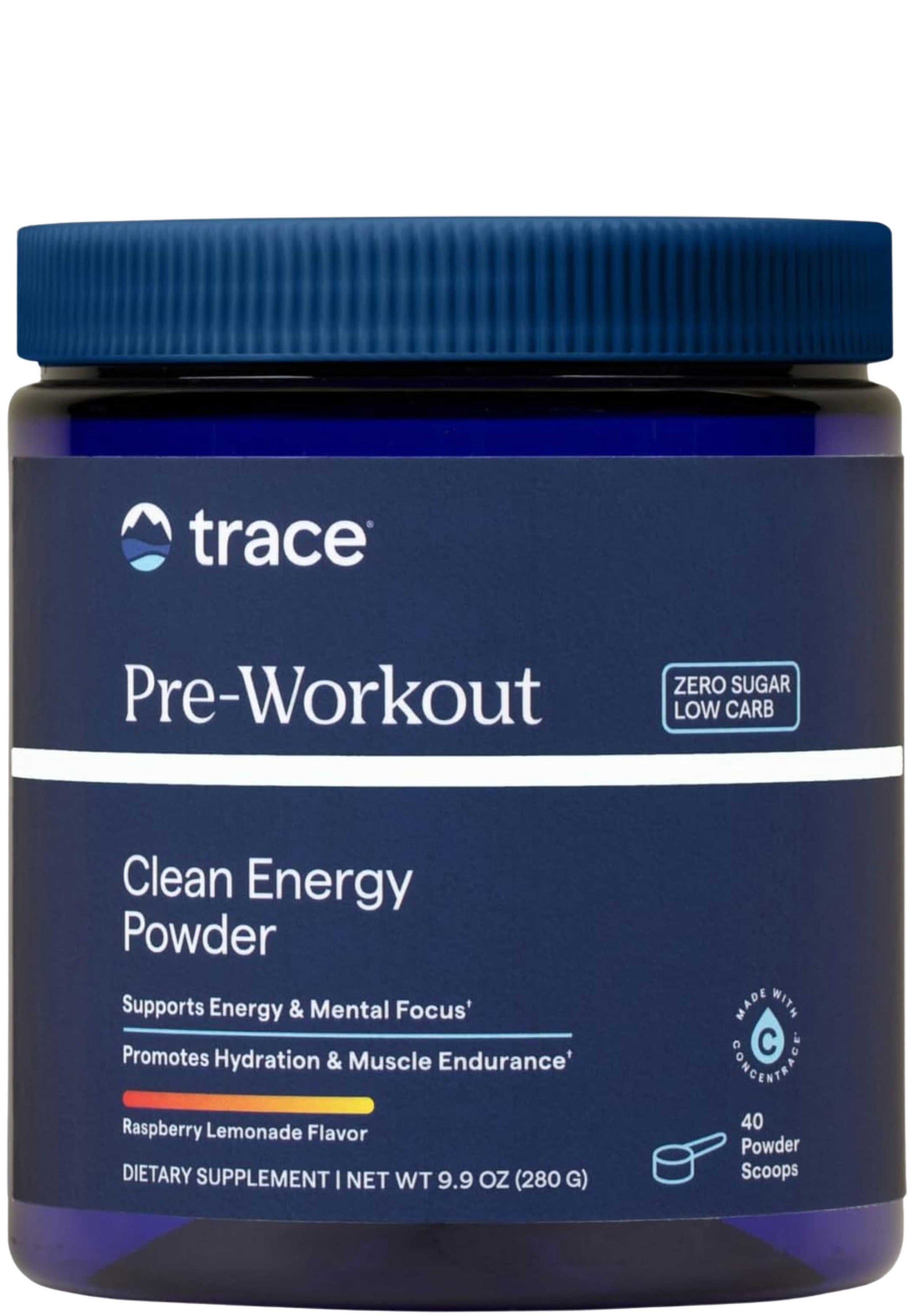 Trace Minerals Research Pre-Workout Clean Energy Powder (Formerly TMRFIT Series Clean Pre Workout)