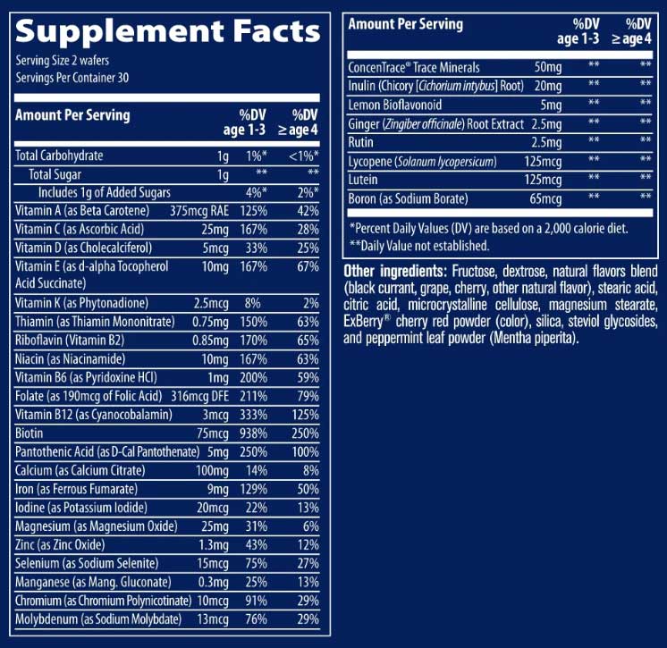 Trace Minerals Research Complete Children’s Chewable