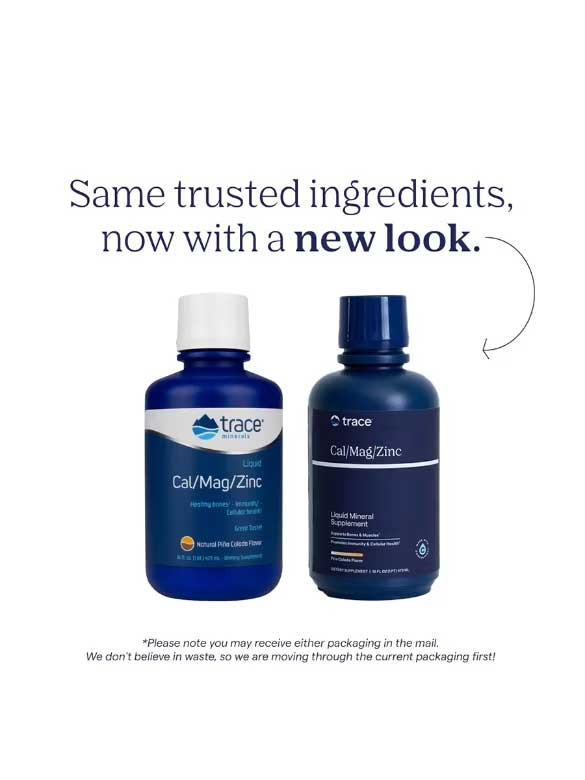 Trace Minerals Research Liquid Cal/Mag/Zinc Piña Colada