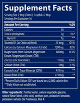 Trace Minerals Research Liquid Cal/Mag/Zinc Piña Colada