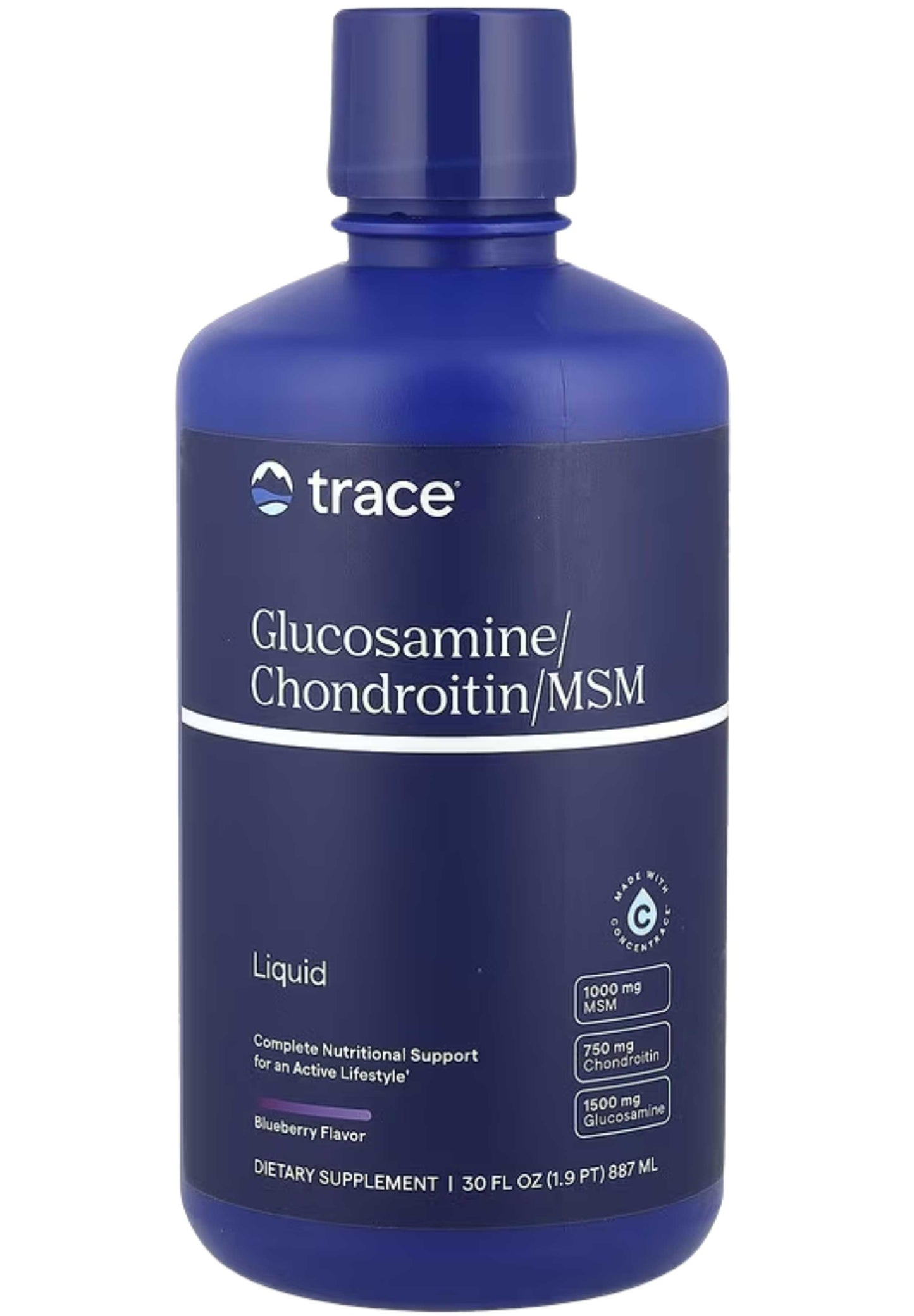 Trace Minerals Research Liquid Glucosamine/Chondroitin/MSM