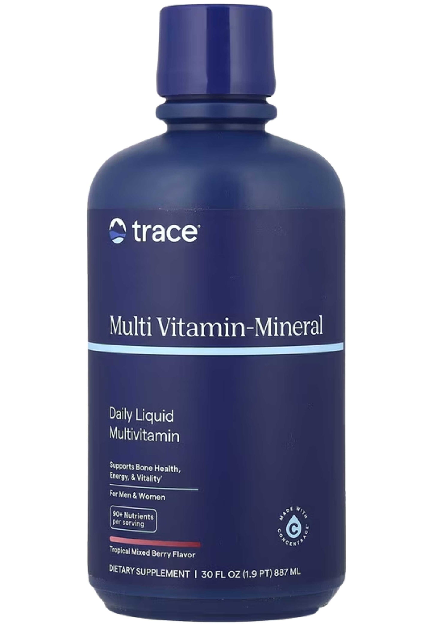 Trace Minerals Research Liquid Multi Vitamin-Mineral Berry