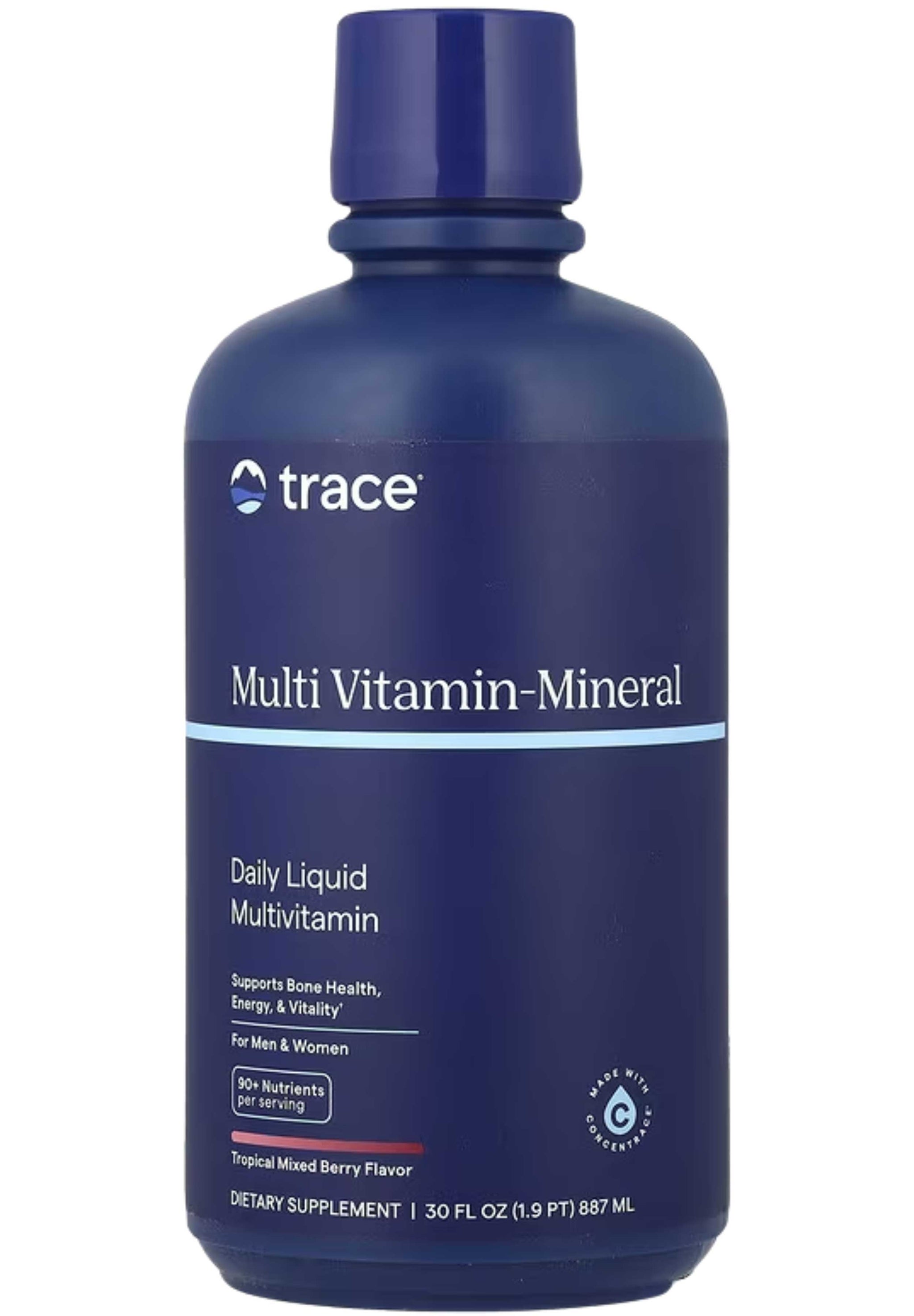 Trace Minerals Research Liquid Multi Vitamin-Mineral Berry