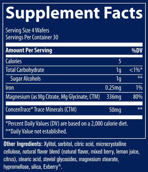 Trace Minerals Research Magnesium Chewable
