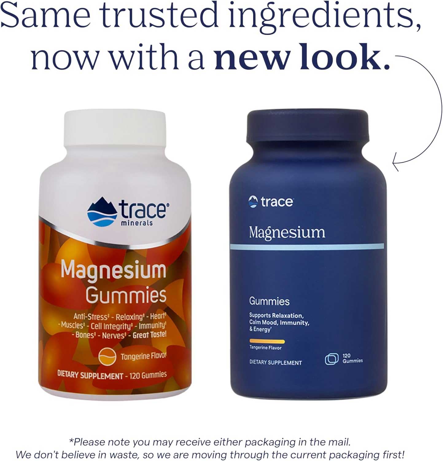 Trace Minerals Research Magnesium Gummies Tangerine