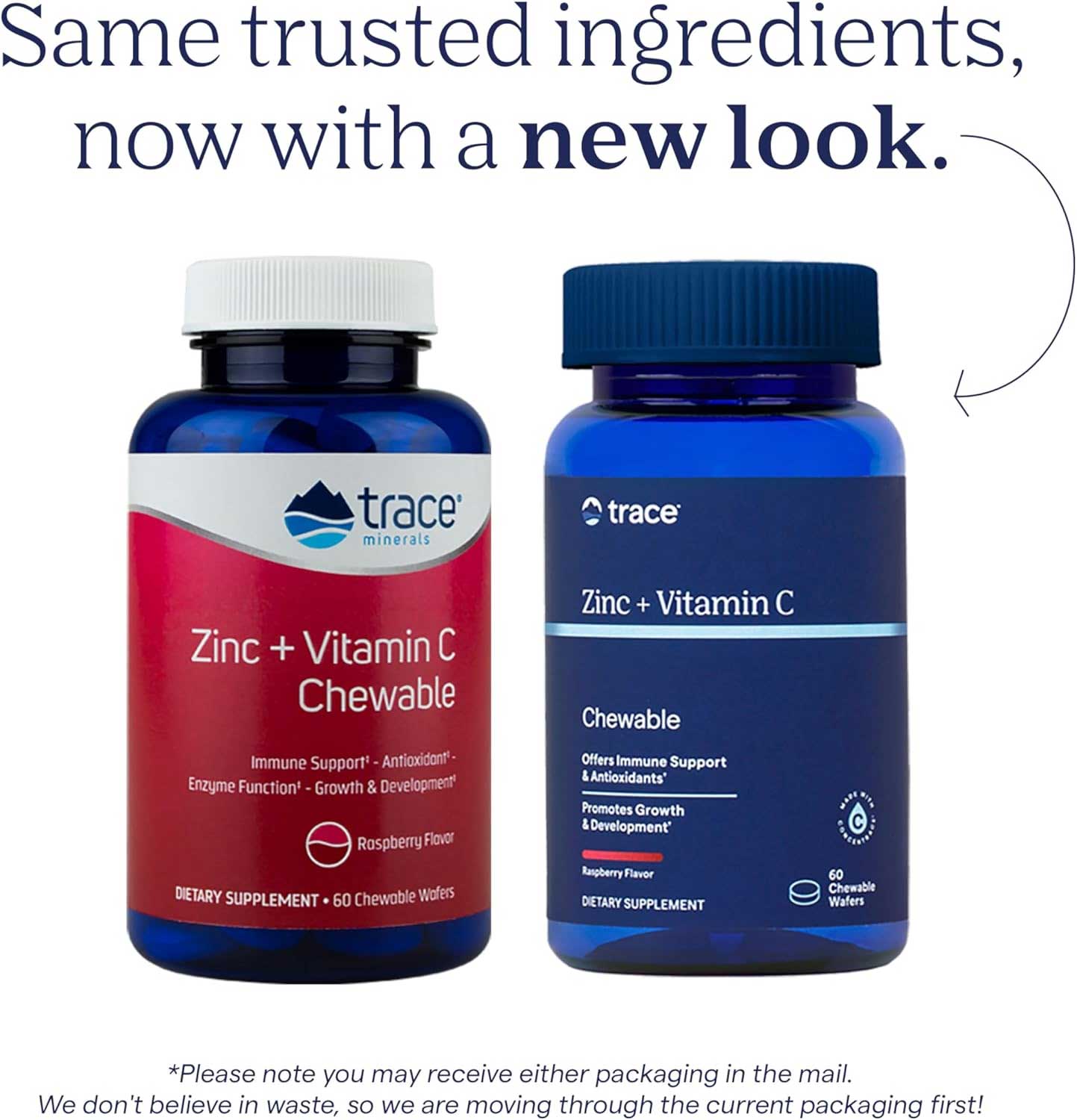 Trace Minerals Research Zinc + Vitamin C Chewable