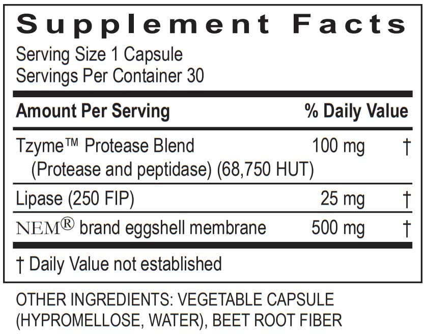 Transformation Enzyme Joint Health