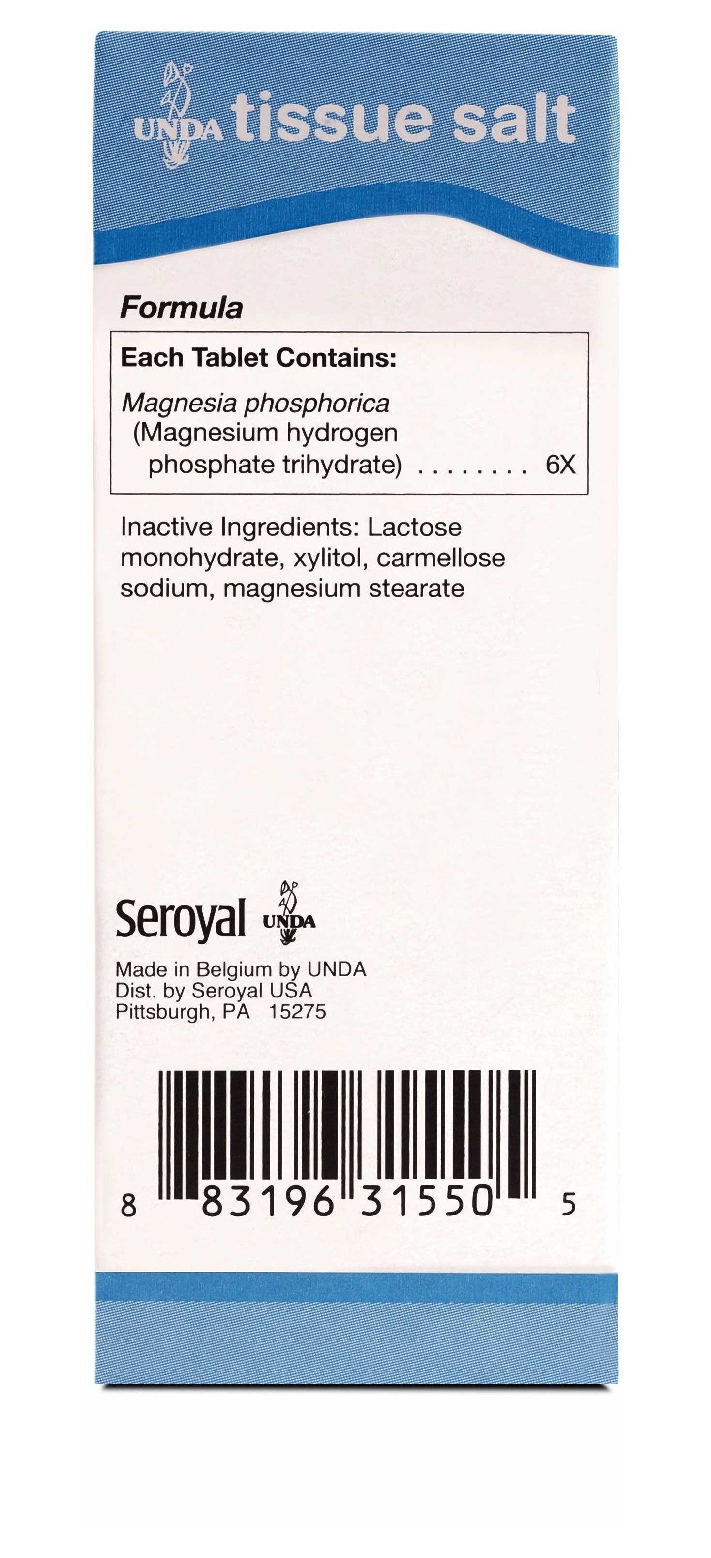 UNDA Magnesia Phosphorica 6X (Salt)