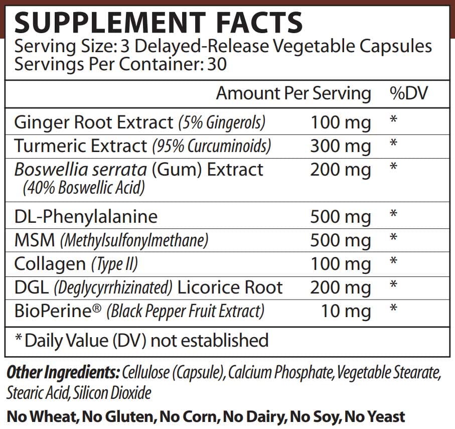 Vinco InjuRecov® Trifecta