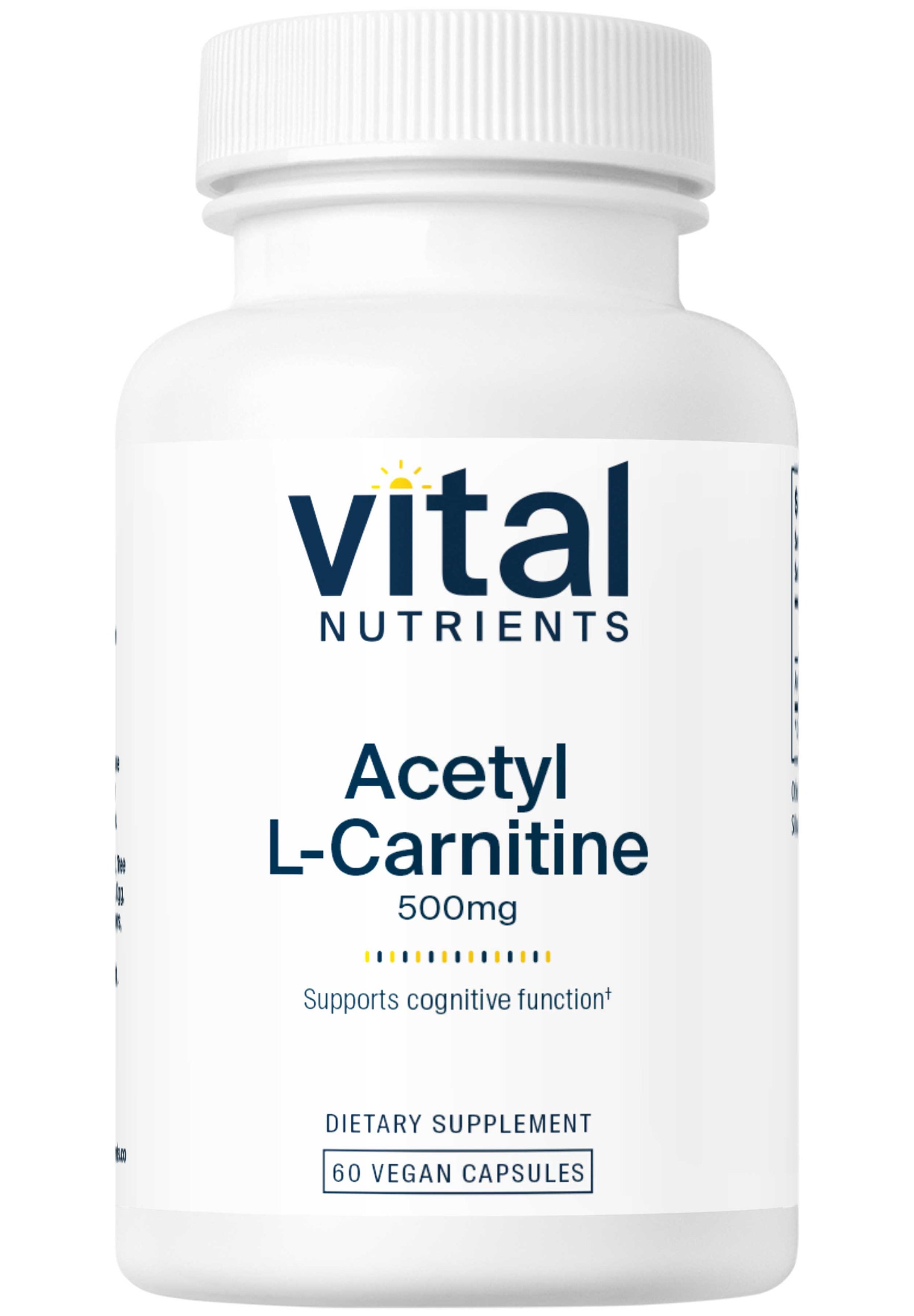 Vital Nutrients Acetyl L-Carnitine 500mg