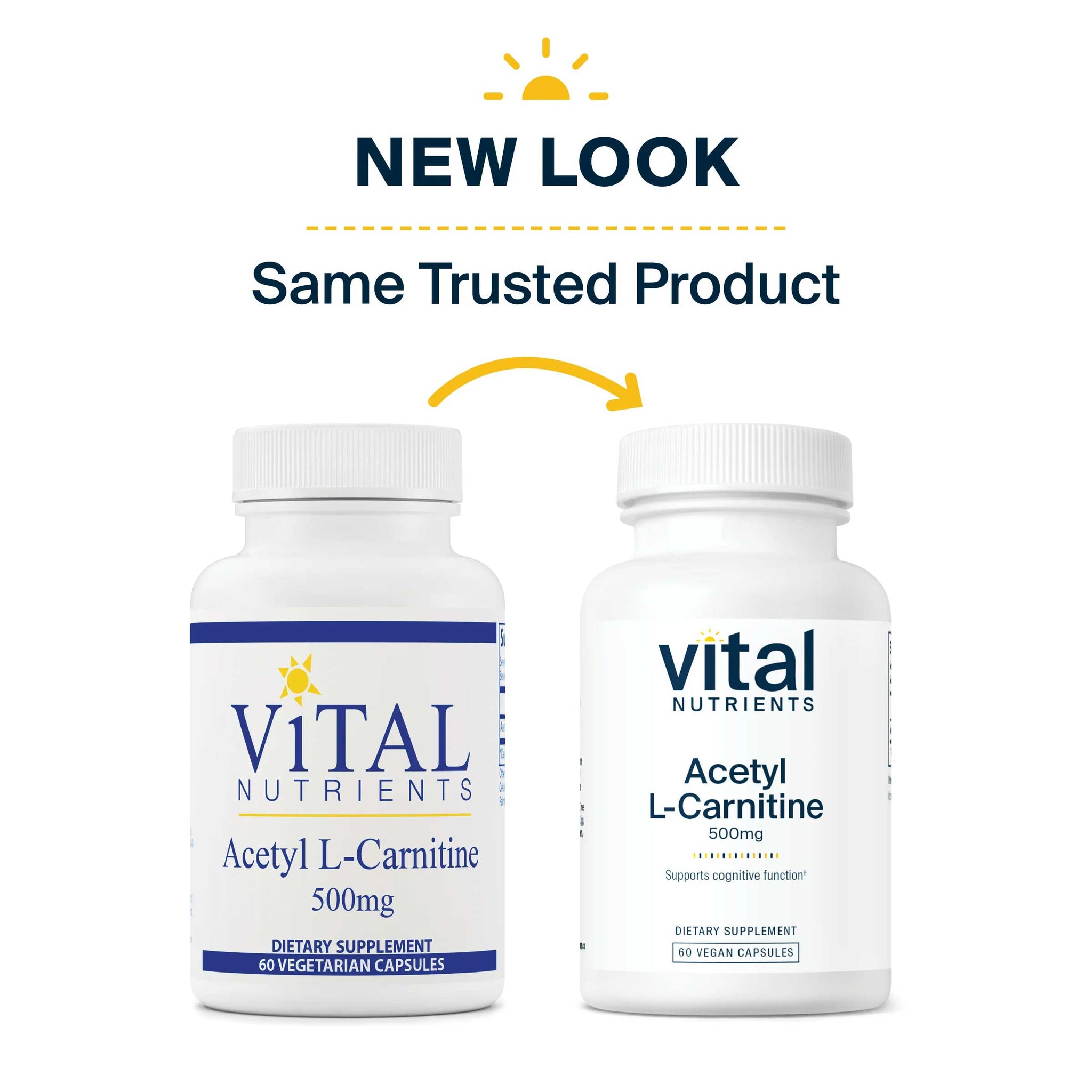 Vital Nutrients Acetyl L-Carnitine 500mg