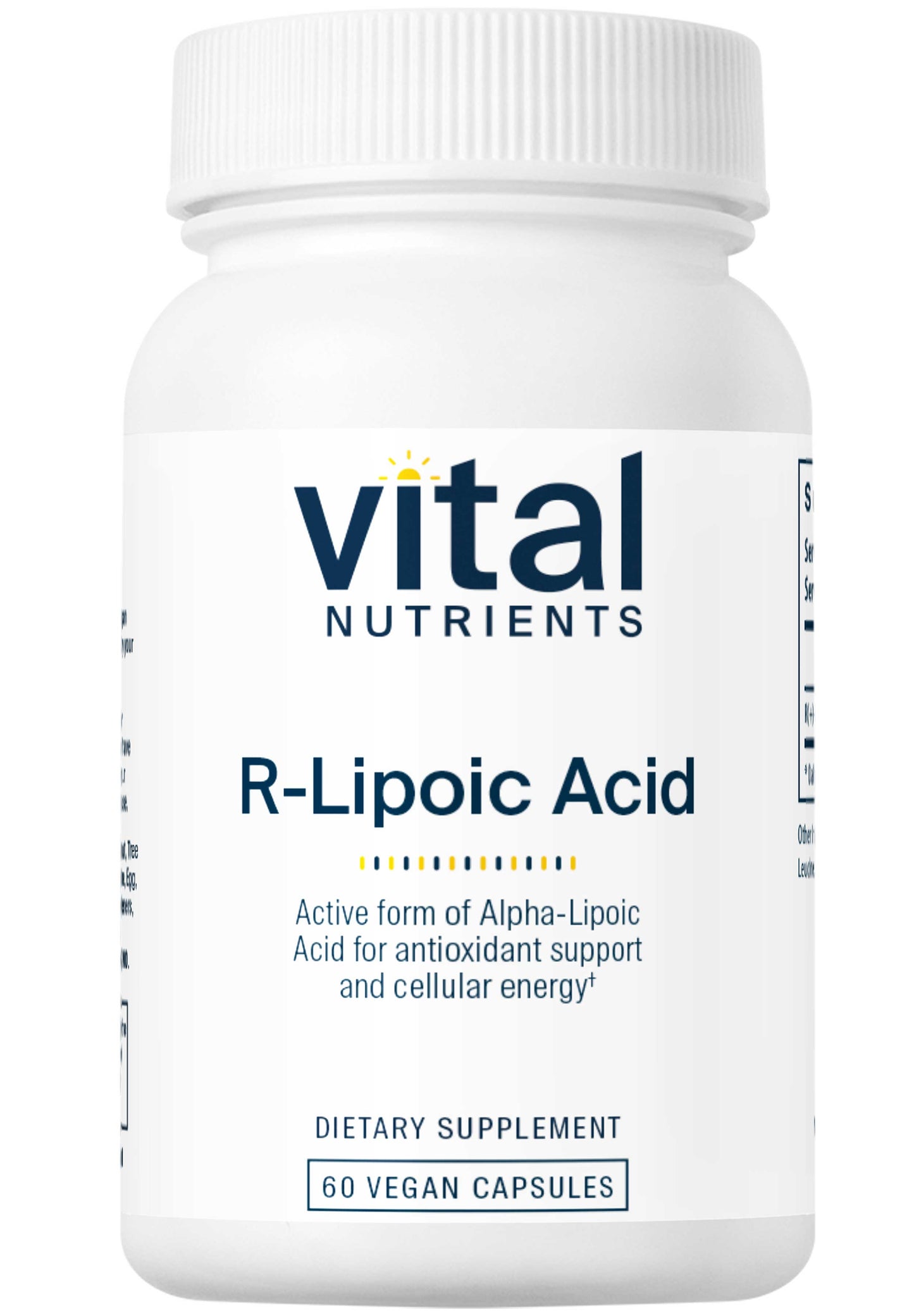 Vital Nutrients R-Lipoic Acid 200 mg