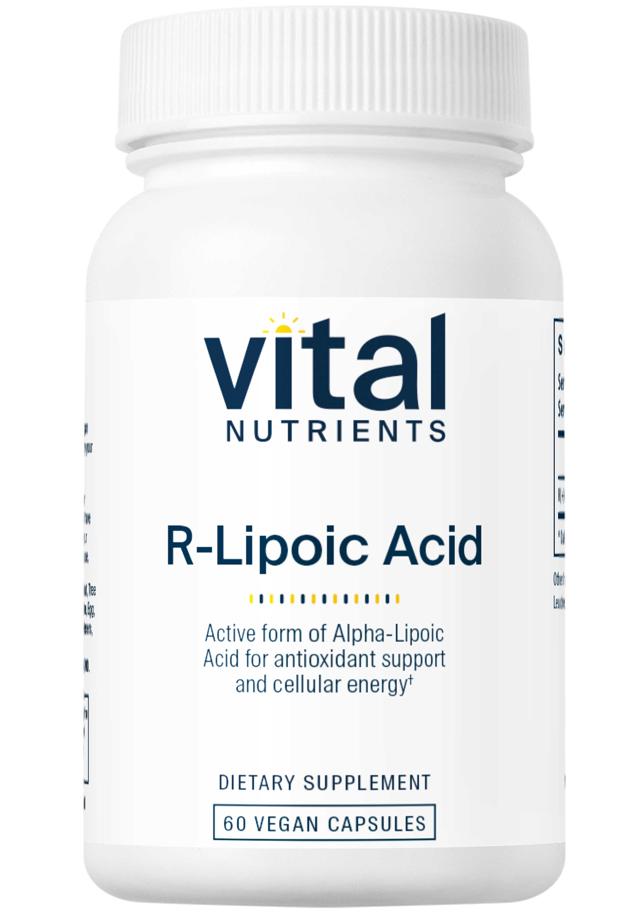 Vital Nutrients R-Lipoic Acid 200 mg