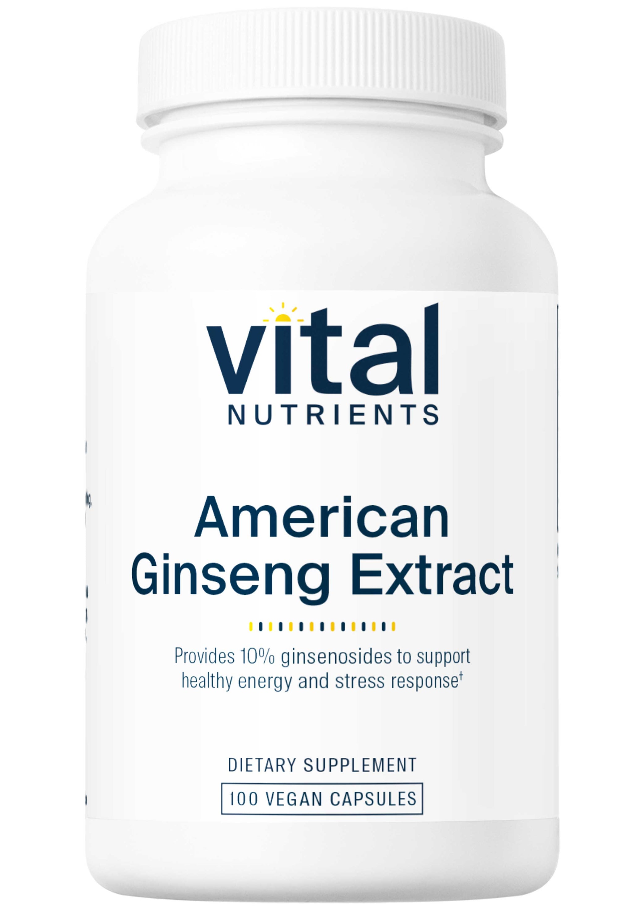 Vital Nutrients American Ginseng Extract 250 mg