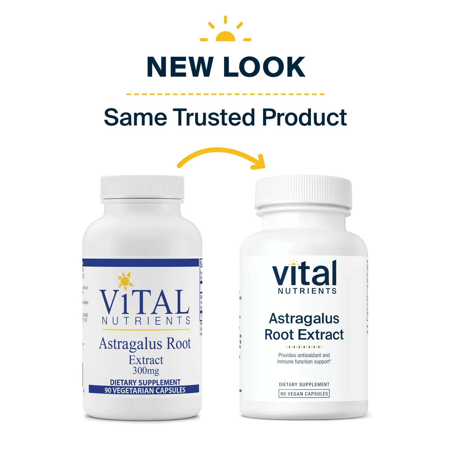 Vital Nutrients Astragalus Root Extract 300mg