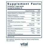 Vital Nutrients B6 + B Complex