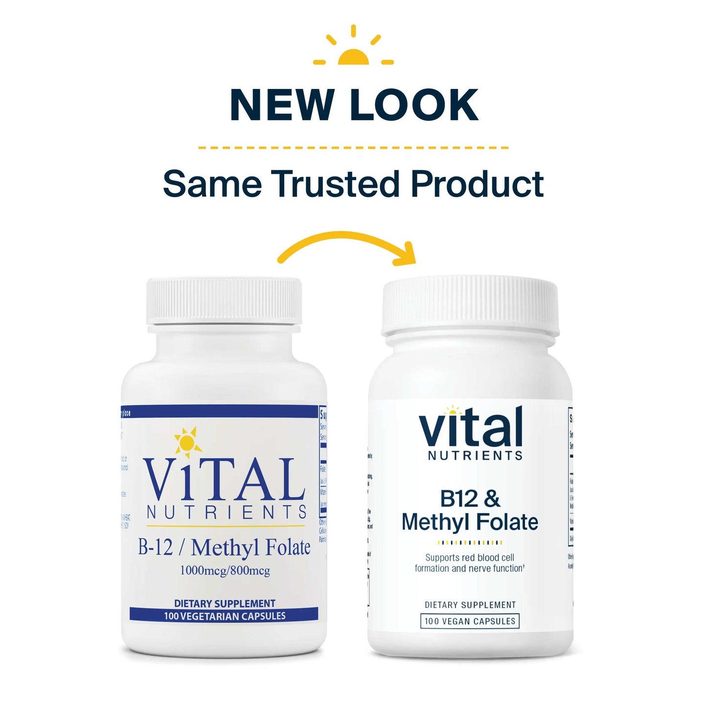 Vital Nutrients B-12/Methyl Folate