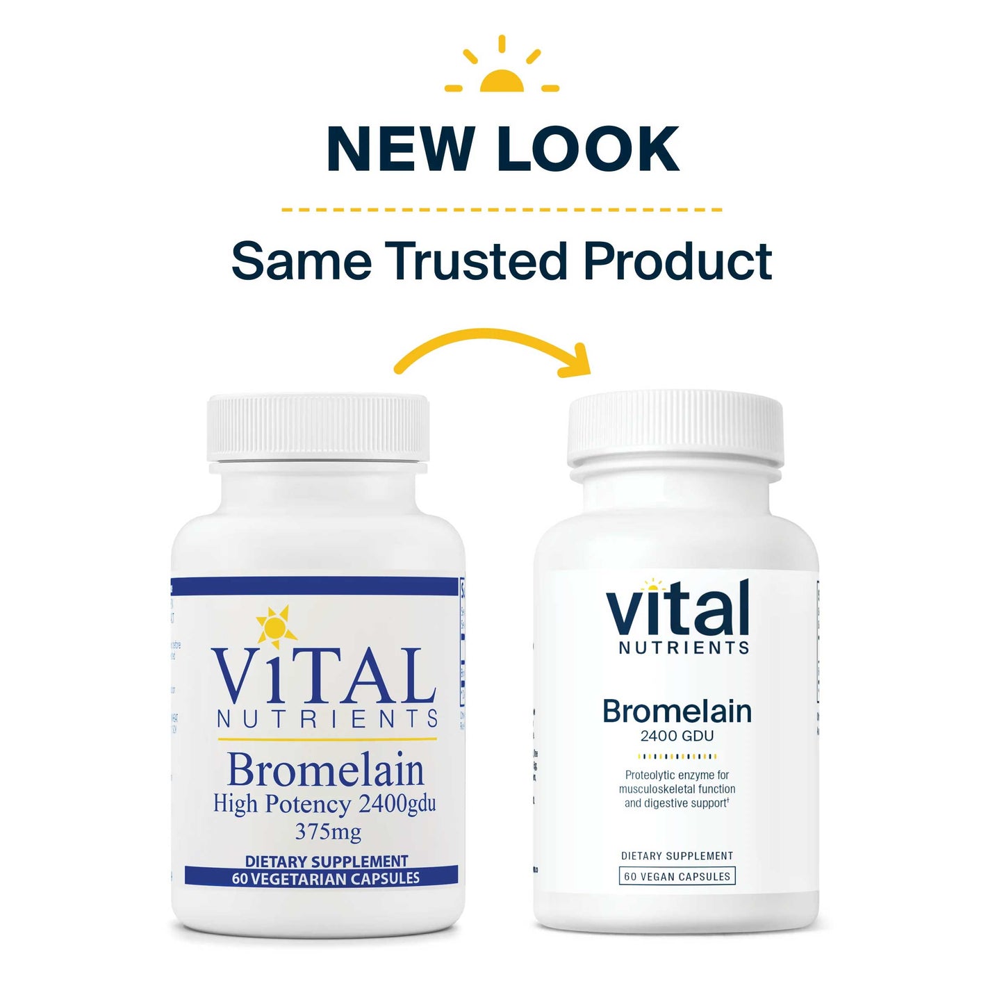 Vital Nutrients Bromelain 375mg