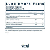 Vital Nutrients Buffered C 500mg